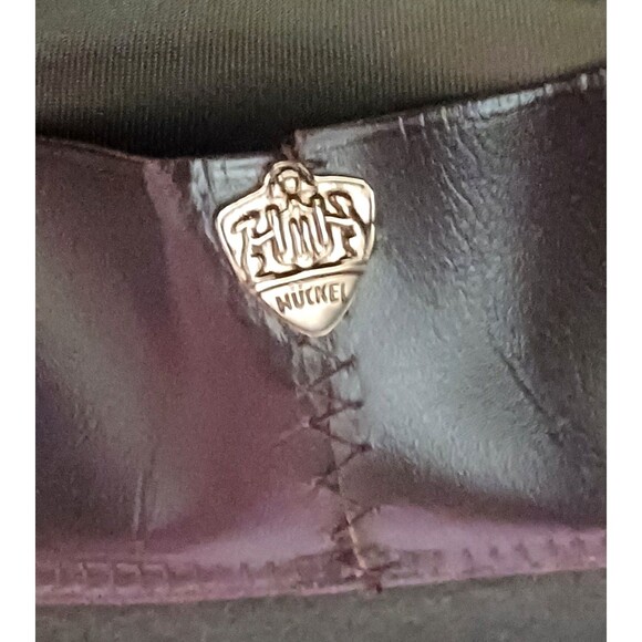 VTG Huckel Tyrolean Dk Green Wool Felt Hunting Mountain Hat Sz M /22" Braid Trim - Picture 10 of 12